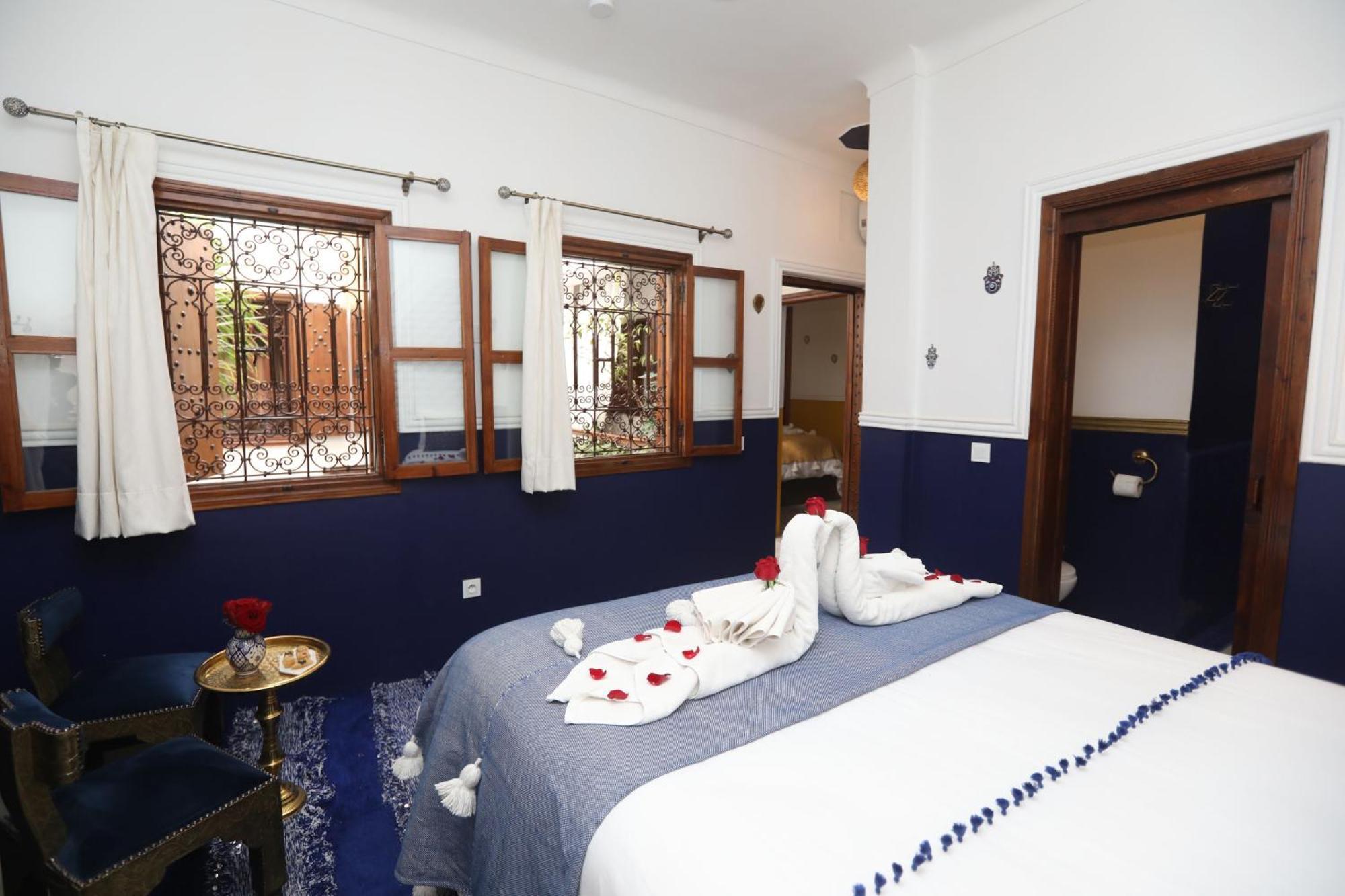 Riad Heklek Marrakesch Zimmer foto